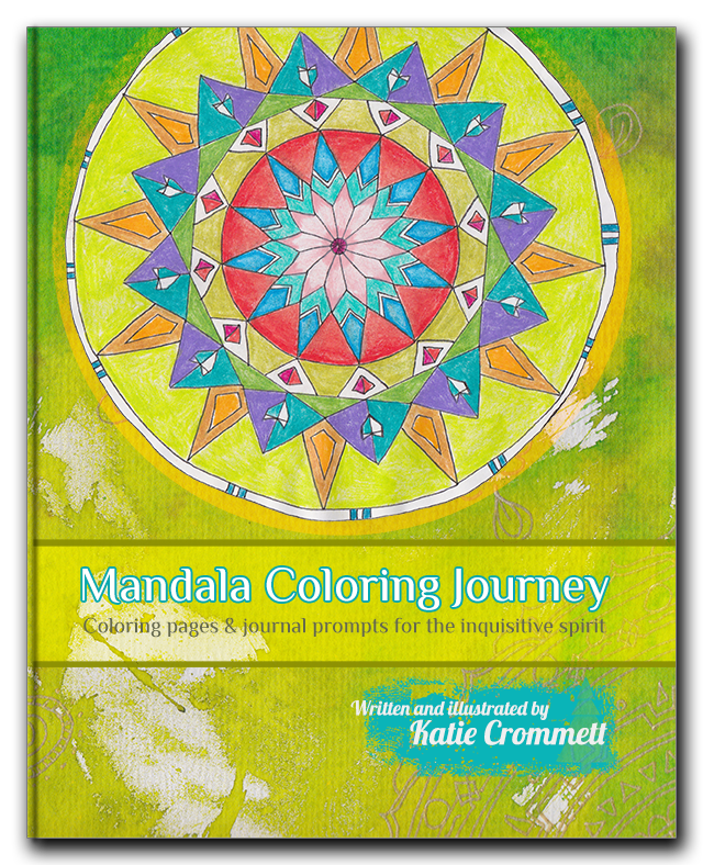 Mandala Coloring Journey - social media graphic book cover
