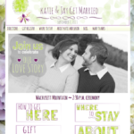 Katie and Jay wedding website