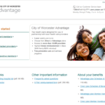 City of Worcester health insurance benefits website